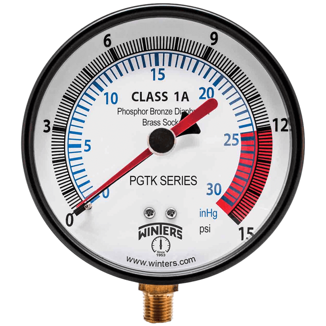 Winters Instruments Gas Line Test Kit, PGTK